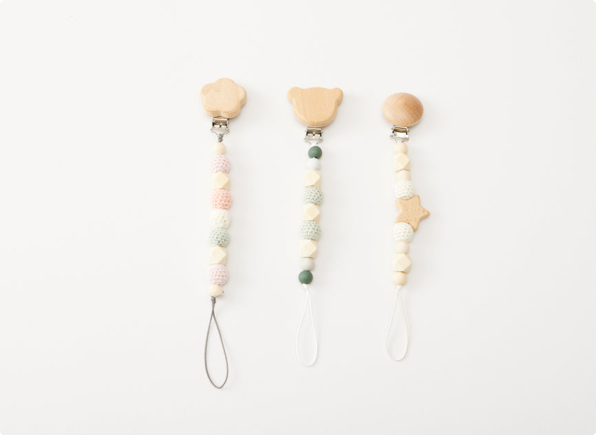 画像：おしゃぶりホルダーDIY（イメージ）