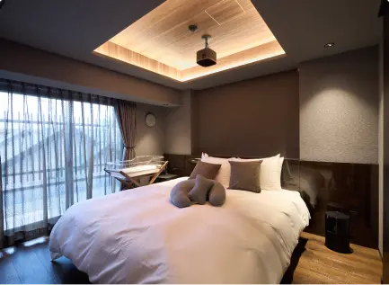 睡眠の質を重視した独立ベッドルーム